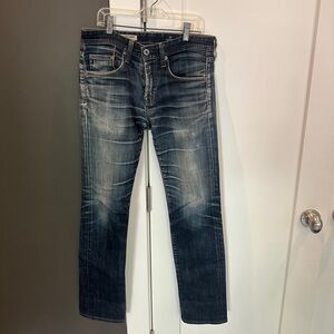AG matchbox slim straight jeans 29x30